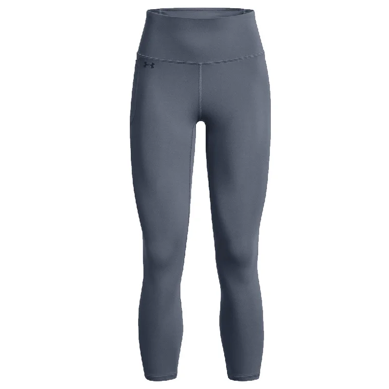 Under Armour Motion Ankle Leggings - Womens - Gravel/Downpour Grey Elegant Full-Body Leggings