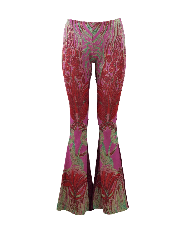 Printed Flare Legging Comfortable Full-Body Compression Leggings