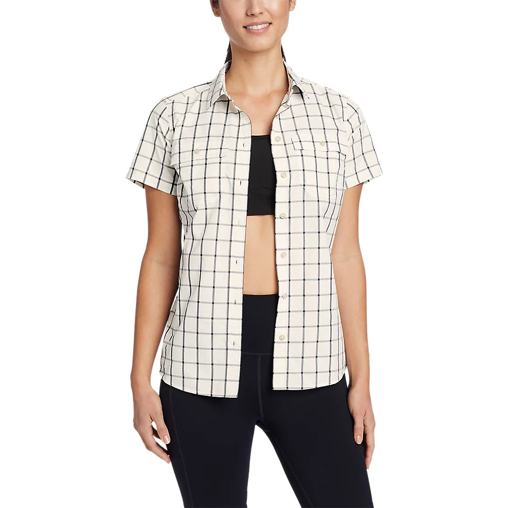 Women's Adventurer 3.0 Short-Sleeve Shirt Faux Fur Fabric Real Fur Fabric Shearling Fabric