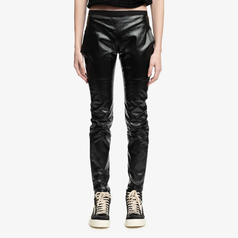 Womens Denim Leggings Fashionable High-Rise Leggings
