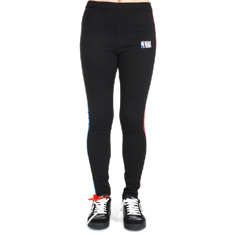 Womens NBA Band Leggings Stylish Faux Leather Leggings