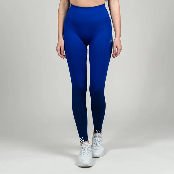 Fusion Pro - Royal Blue Leggings (SOHAILA EDITION) Cozy Ribbed Leggings
