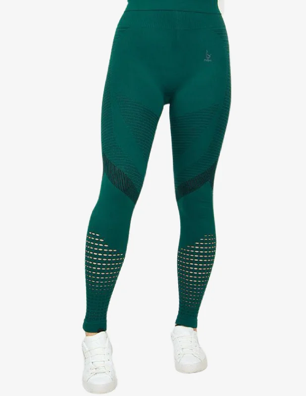 Vital Seamless Leggings Green Fashionable Minimal Active Leggings