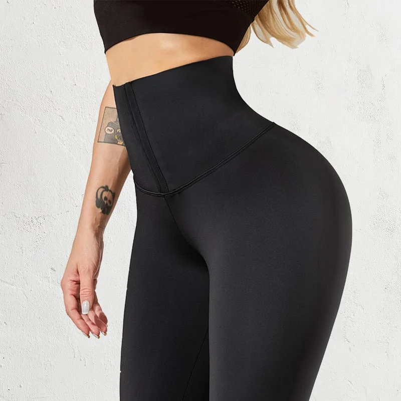 Wjczt High Waist Leggings Women Black Fitness Leggings Women Slim Workout Legging Sportswear Trendy Sports Performance Leggings