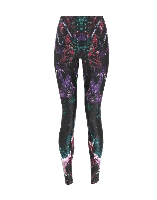 Moth Print Legging Fashionable Smooth Fit Leggings