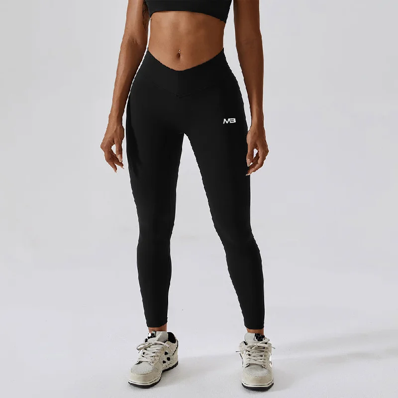 Euphoric V Leggings Fashionable Fitted Workout Leggings