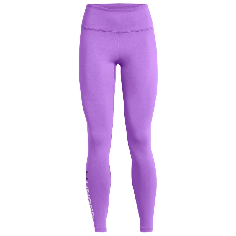Under Armour Campus Graphic Leggings - Womens - Lavish/White Fashionable Plus-Size Activewear