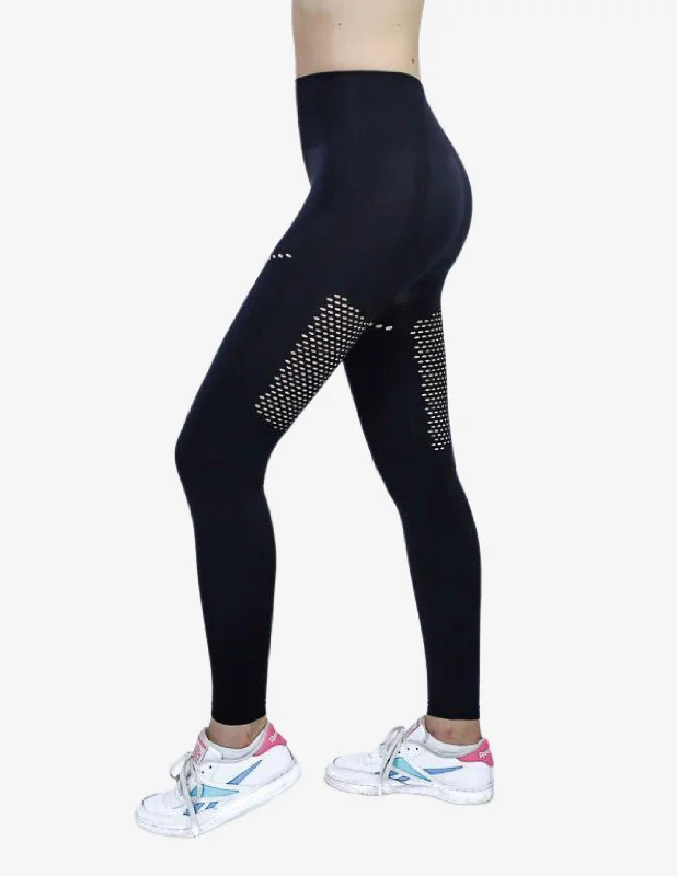 Vital Seamless Leggings - Black Comfortable Zip-Up Leggings