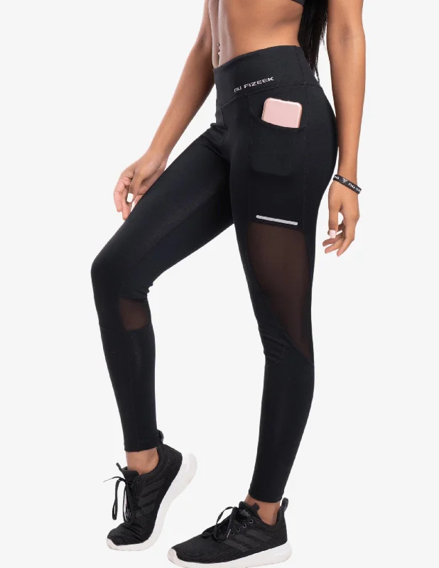 NU MODISH LEGGINGS Fashionable Leather-Look Leggings