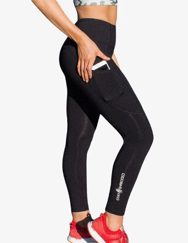 Pocket Legging - BLACK Stylish High-Waisted Leggings