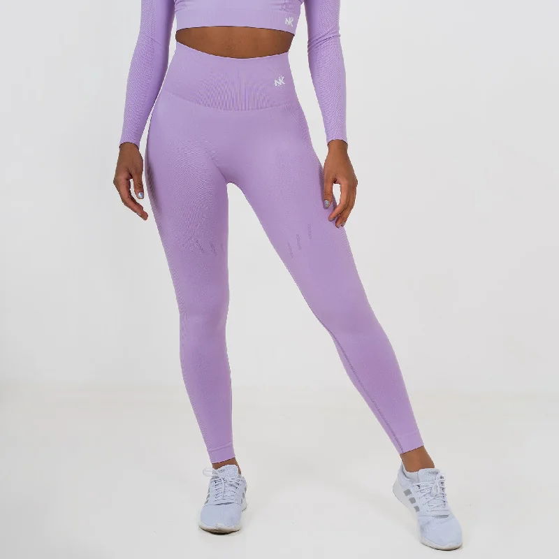 Legacy - Lavender Leggings Chic Floral Print Leggings
