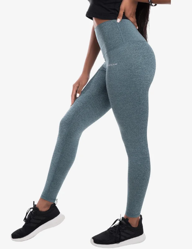 NU ESSENTIAL LEGGINGS BLUE Comfortable Compression Leggings