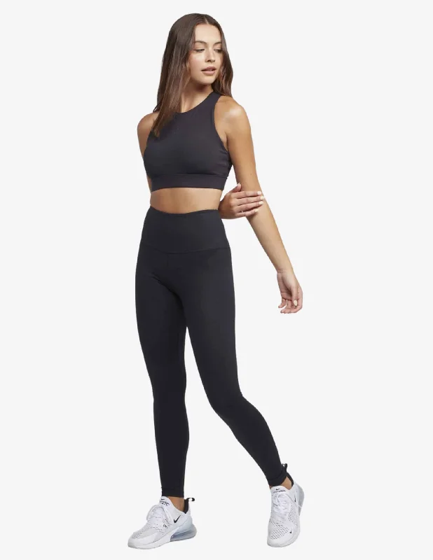 Seven Days Leggings - Black Stylish Sporty Performance Leggings
