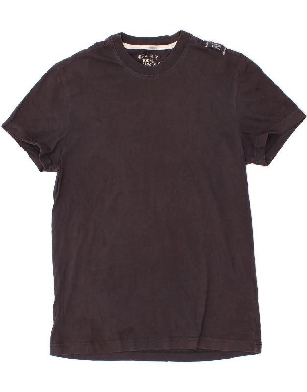 CALVIN KLEIN JEANS Womens Graphic T-Shirt Top UK 16 Large Black Cotton Striped Floral Plaid