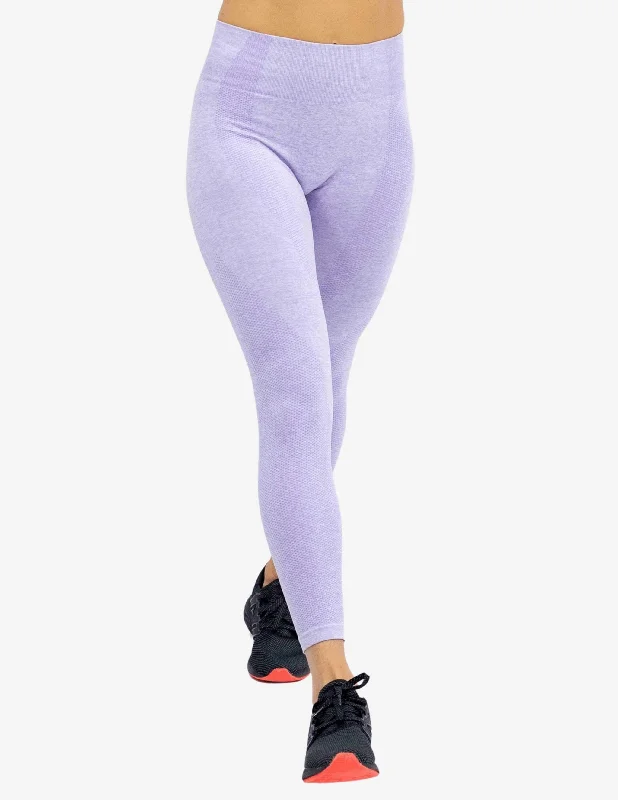 Seamless Luxury Leggings Purple Cozy Bootcut Leggings