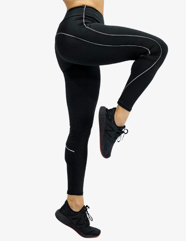 Spin Leggings Black Cozy Ribbed Leggings