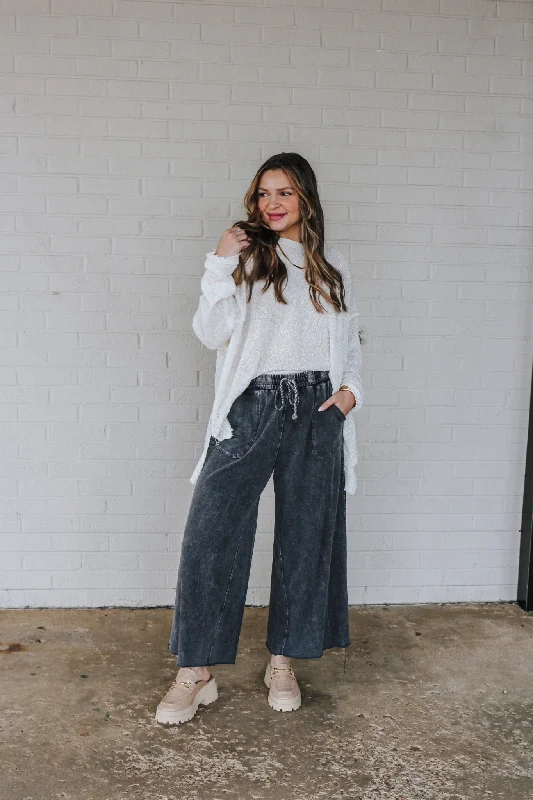 Boho Spirits Wide Leg Pants -7 Colors Relaxed Fit Trousers
