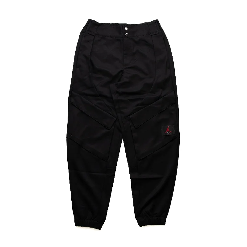 Women's Air Jordan Essential Utility Pants 'Black/Red' Elegant Trouser Pants