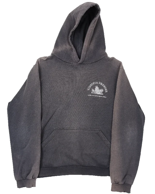 AW02 Virginia Creeper Hoodie Hoodie with Button Placket Classic Preppy
