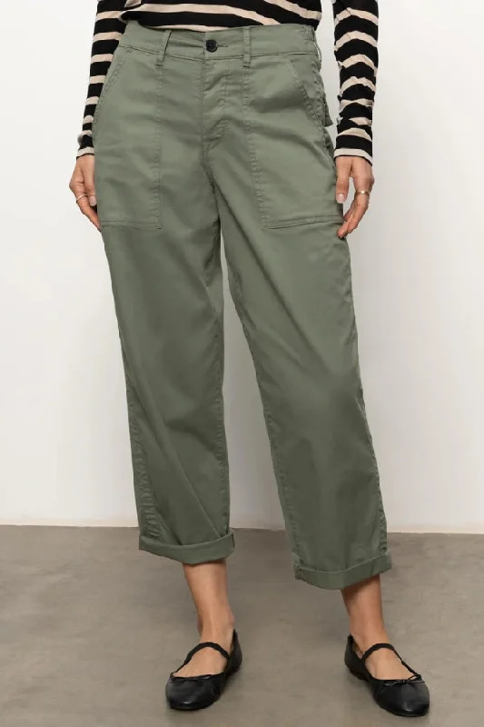 SANCTUARY Cruiser Semi High Rise Chino Pant Classic Straight Pants