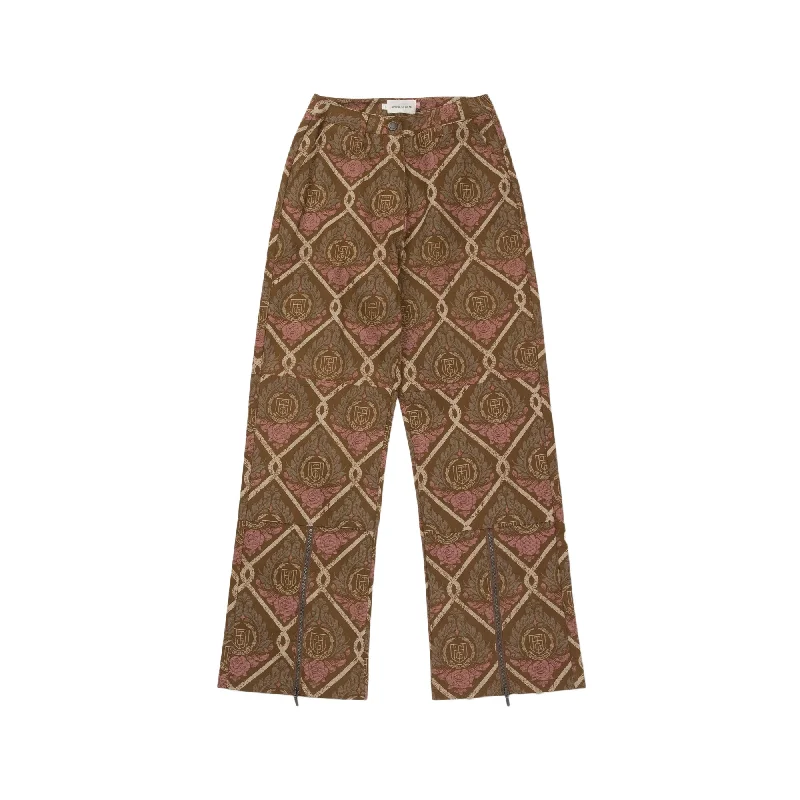 Womens Honor The Gift Pleather Zipper Pant 'Multi' Fashionable Button-Up Pants