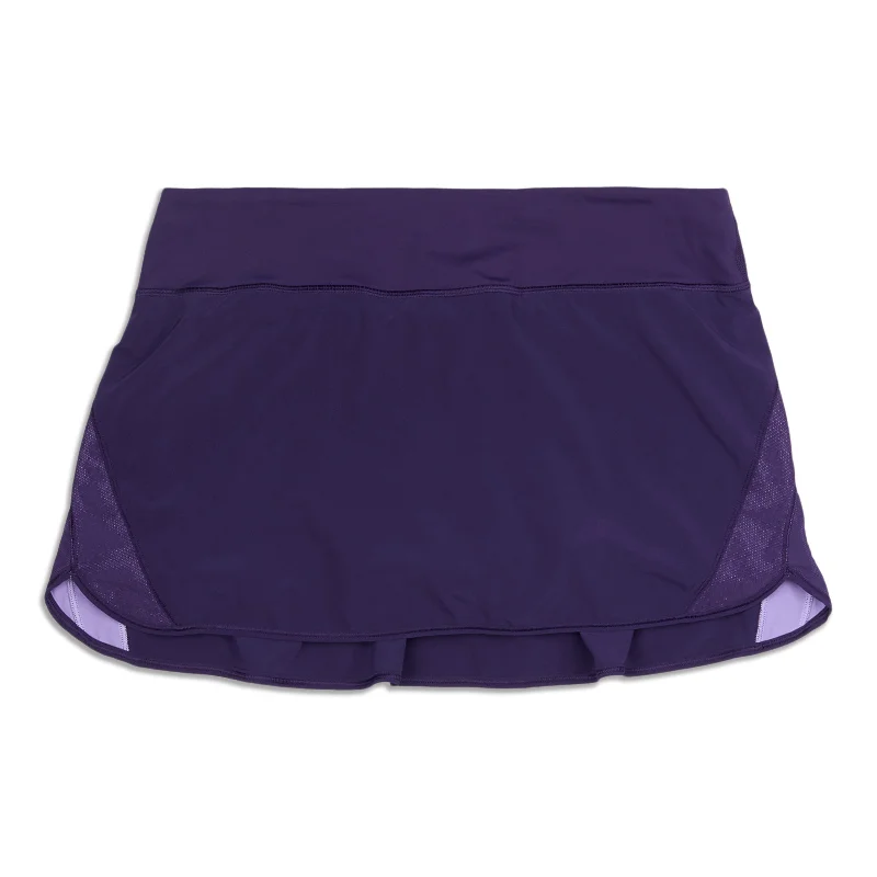 Photo Finish Skirt - Resale velvet skirt luxury