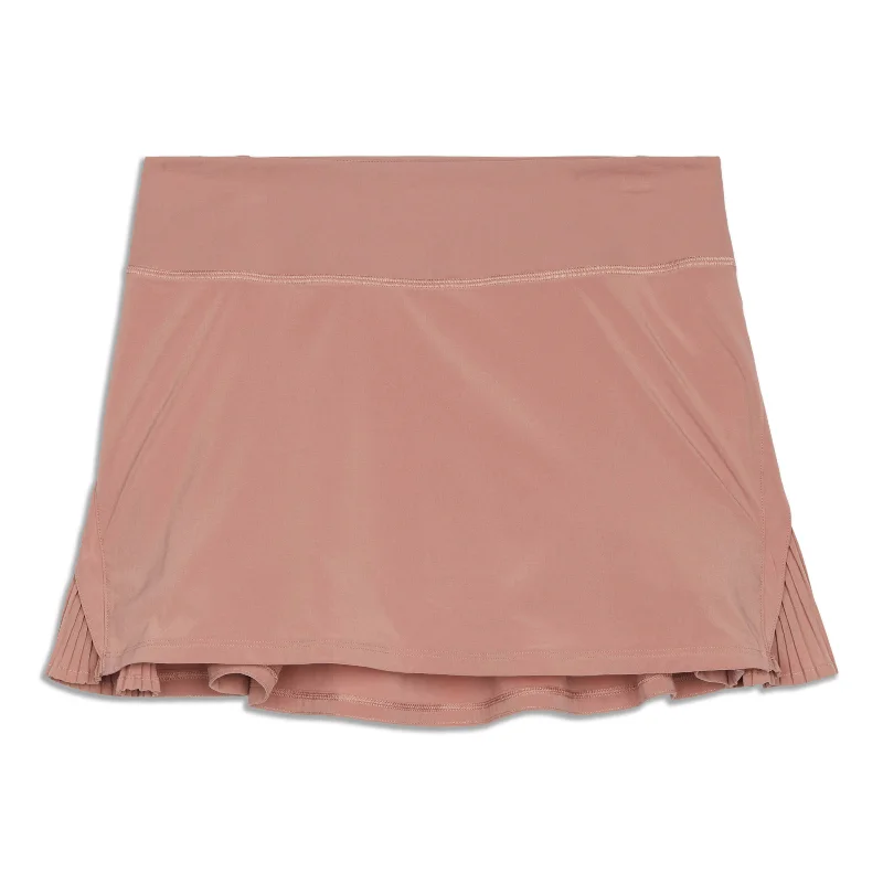 Play Off The Pleats Skirt - Resale corduroy skirt textured