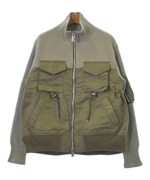 sacai Millitary jackets Herringbone Jacket Checkered Jacket Solid Jacket