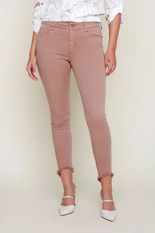 Renuar 5-Pocket Slim Pant R1999-E2008S-806 Walnut Lightweight Jogger Pants