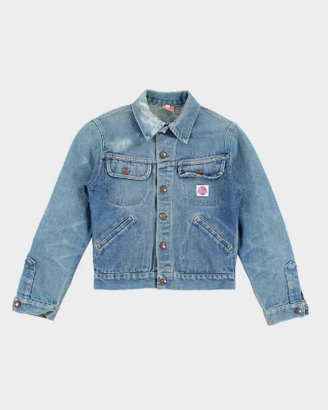 Vintage 70s GWG Denim Jacket - S Cardigan Sweater Pullover