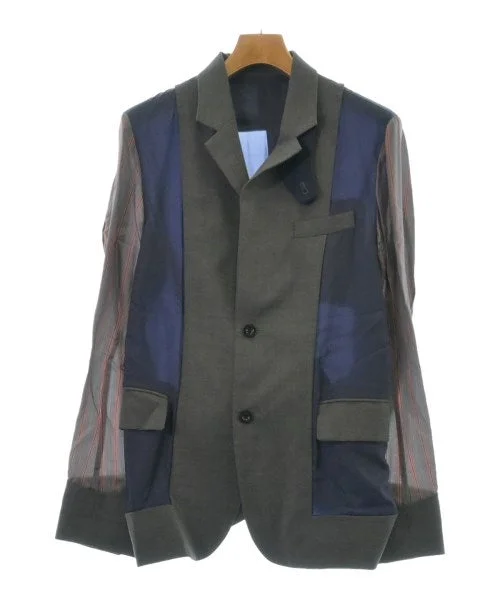 sacai Casual jackets Wool Fabric Cashmere Fabric Tweed Fabric