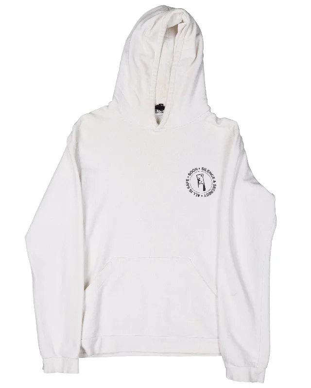 SS02 Silence And Secrecy Butcher Knife Hoodie Hoodie with Hem Patch Decorative Personalized
