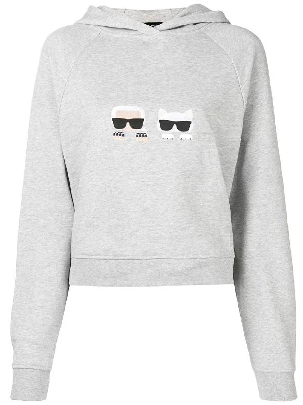 Ikonik hoodie Hoodie with Set-In Sleeves Structured Classic