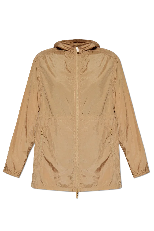 Burberry Hooded Jacket in beige - XXS Knit Jacket Woven Jacket Fleece Jacket