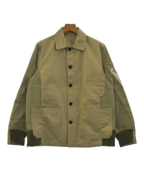 sacai Work jackets Knit Fabric Woven Fabric Fleece Fabric