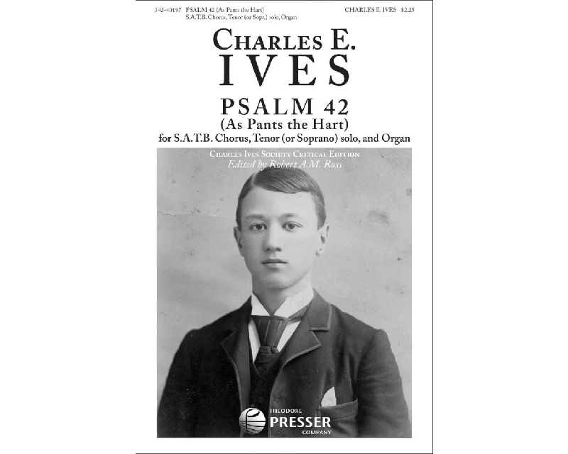 Ives Psalm 42 (As Pants the Hart) Casual Track Pants