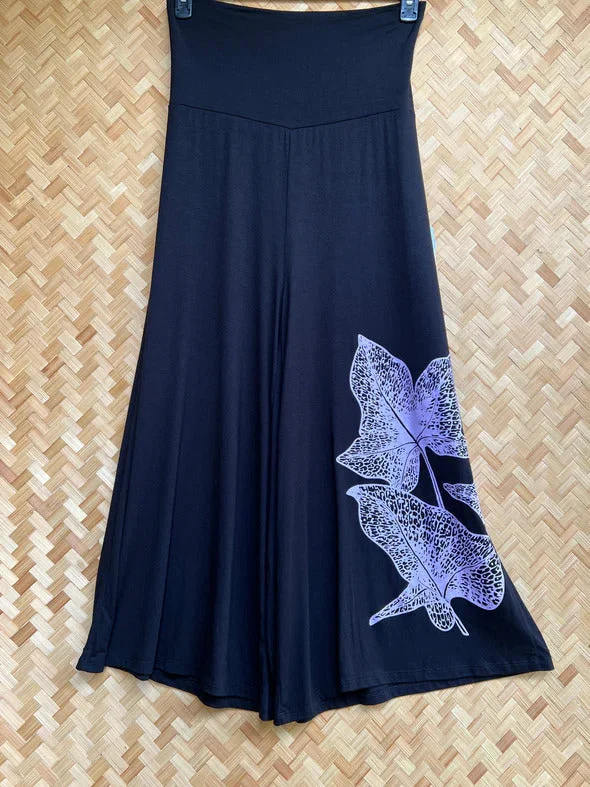 Kaila Capri Pants - Lavender Peʻahi Warm Wool Trousers