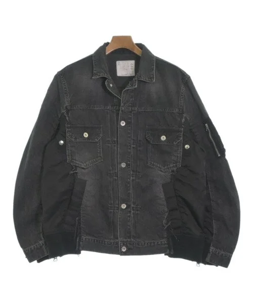 sacai Denim jackets Jersey Jacket Tulle Jacket Batik Jacket