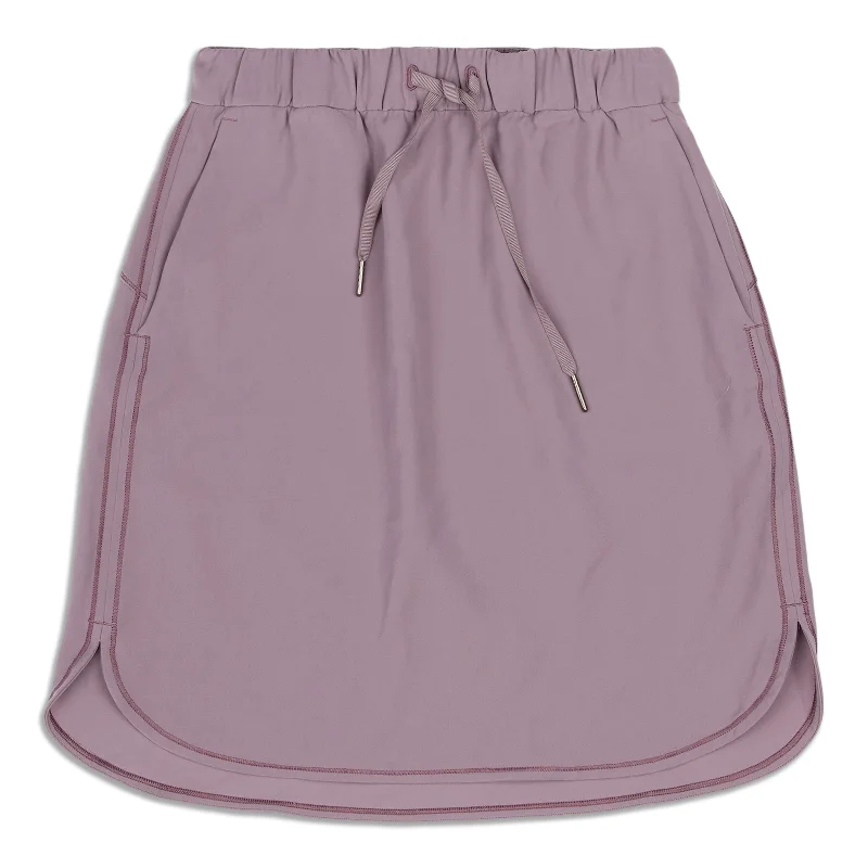 On The Fly Skirt - Resale satin skirt smooth