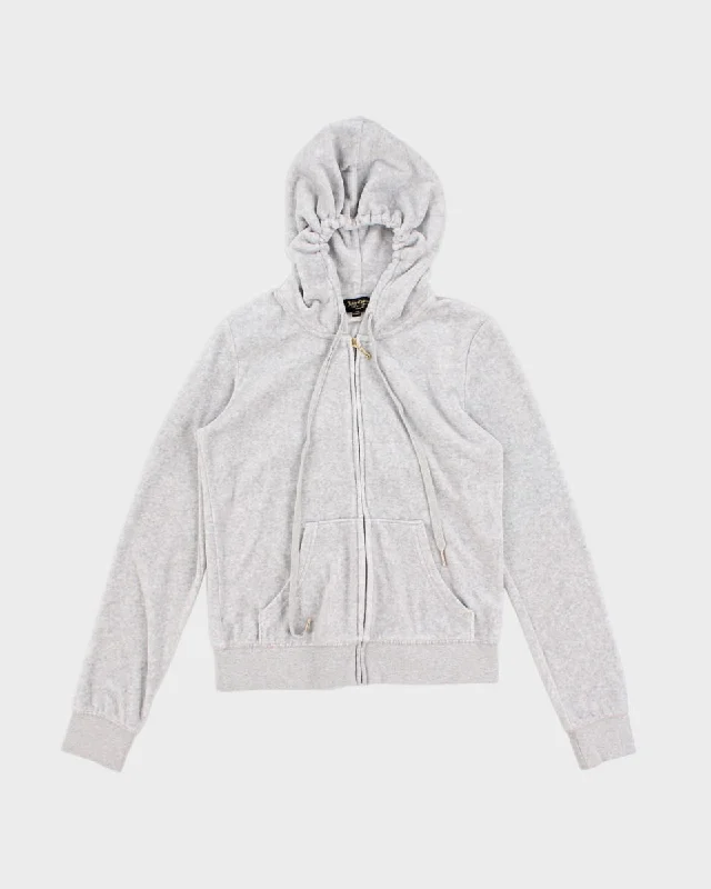 Y2K Juicy Couture Bedazzled Track Jacket - S Wool Jacket Cashmere Jacket Tweed Jacket