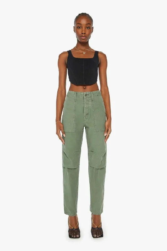 MOTHER The Awol Hover Pant Relaxed Linen Pants