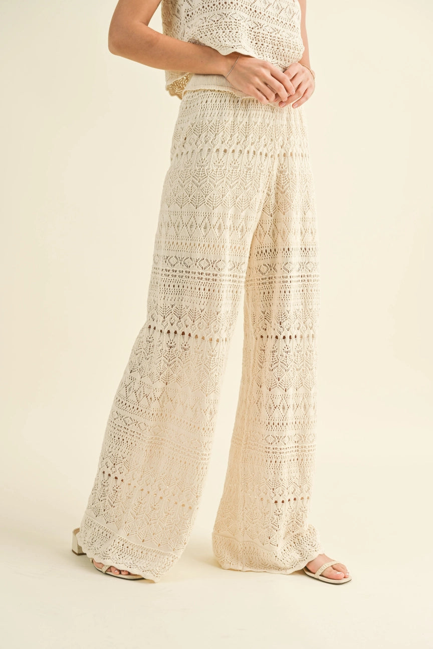 Crochet Pattern Pants Cozy Lounge Pants