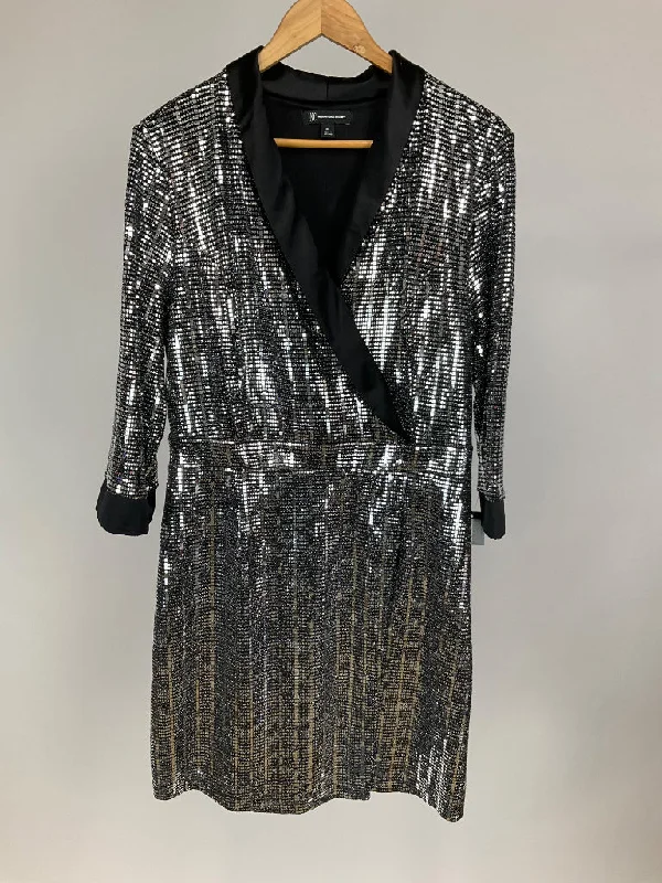 INC BLACK AND SEQUIN DRESS SZ XL Tunics Versatile stylish