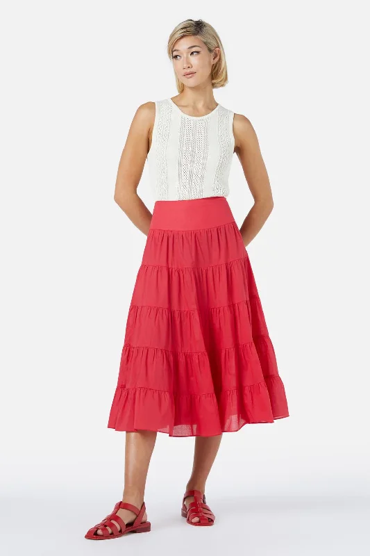 Julie Midi Skirt low waist skirt