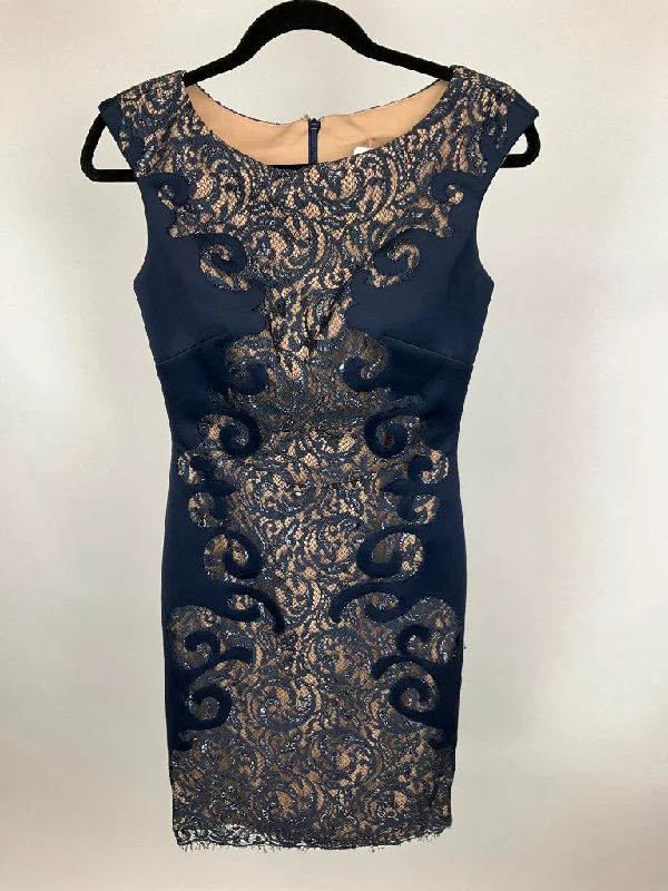 NO BRAND DEEP NAVY LACE DRESS SZ 2-4 Tunics Recommended stylist