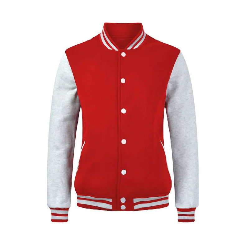 Custom Full Button Baseball Jackets for Women Print Jacket Jacquard Jacket Embroidered Jacket