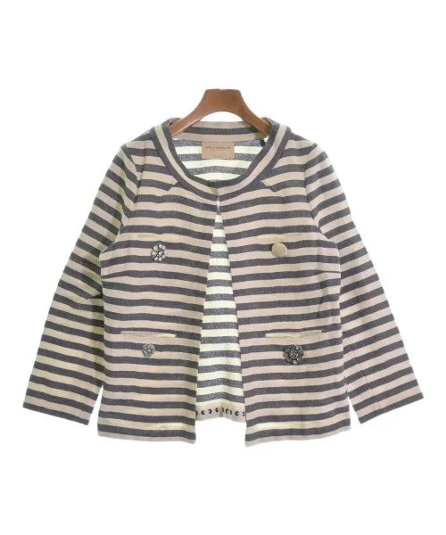 ERIKA CAVALLINI Collarless jackets Nylon Fabric Polyester Fabric Spandex Fabric