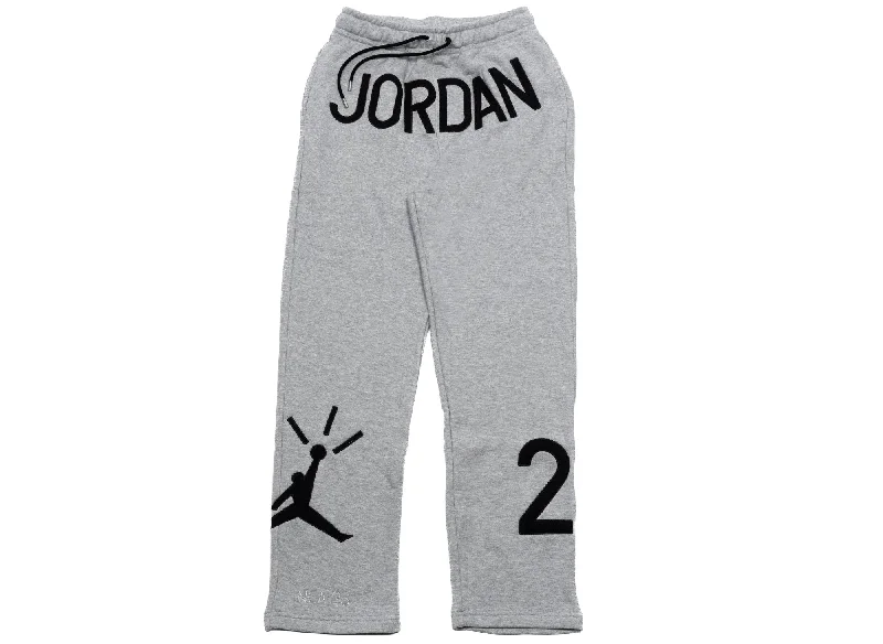 Unisex Jordan x Nina Chanel Abney Fleece Pants Slim Fit Casual Pants