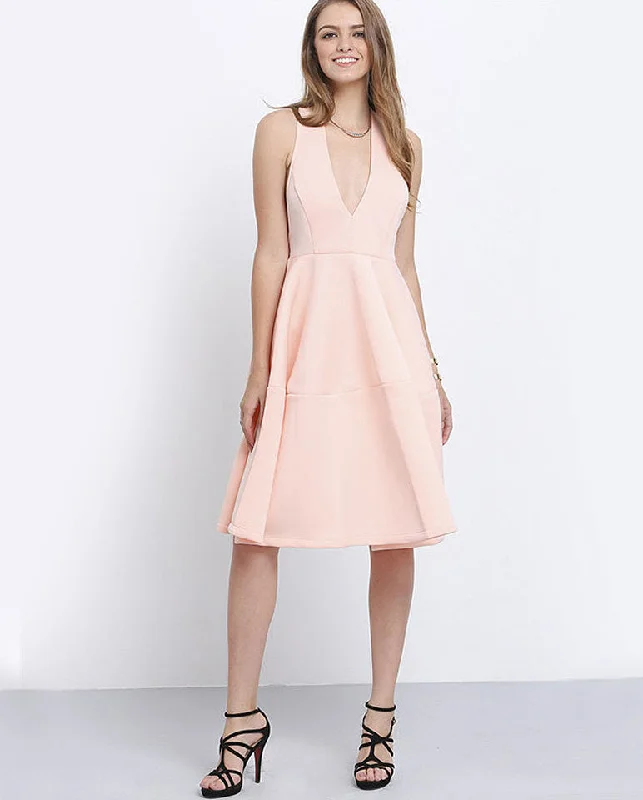 Backless skater dress Tunics Travel practical