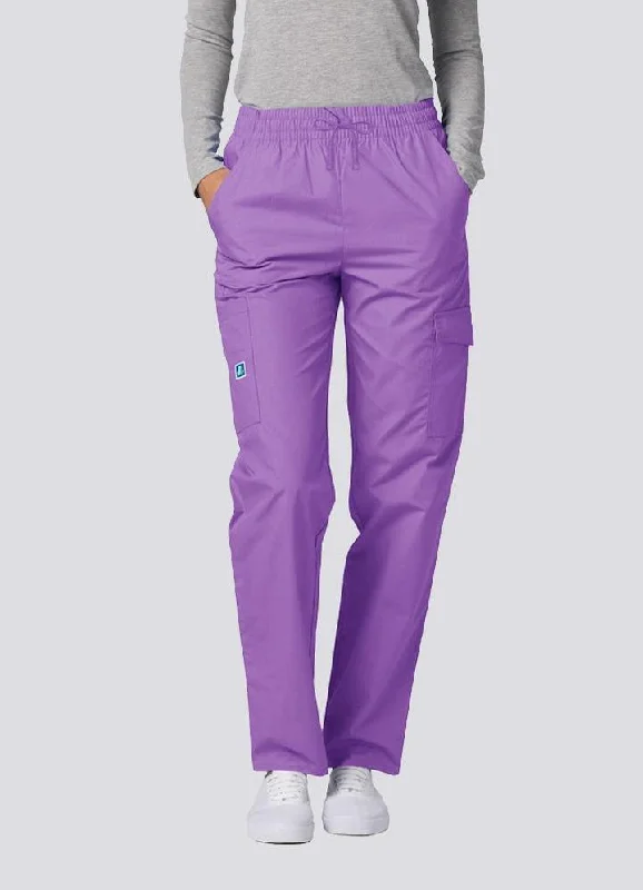 Multipocket Cargo Pants By Adar XXS-5XL / LAVENDER Trendy Printed Pants